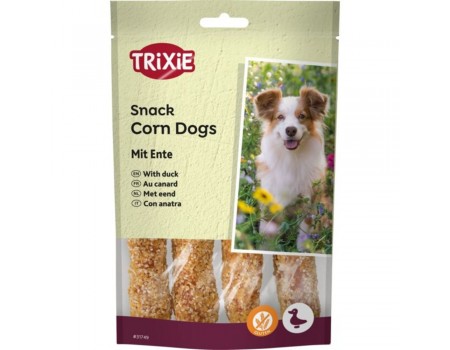 TRIXIЕ  Лакомство для собак"Corn Dogs" (утка) , 4 шт/100гр