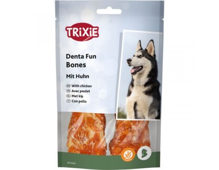 Жувальні кістки "Denta Fun" TRIXIE курка, 11 см, 60 г 2 шт