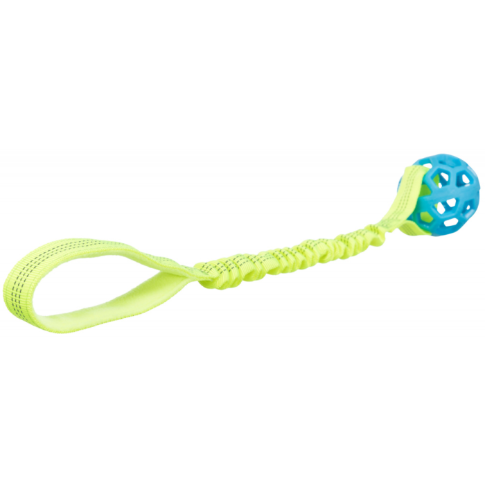 Іграшка для собак "Bungee Tugger" з м'ячиком, TRIXIE 7/48см