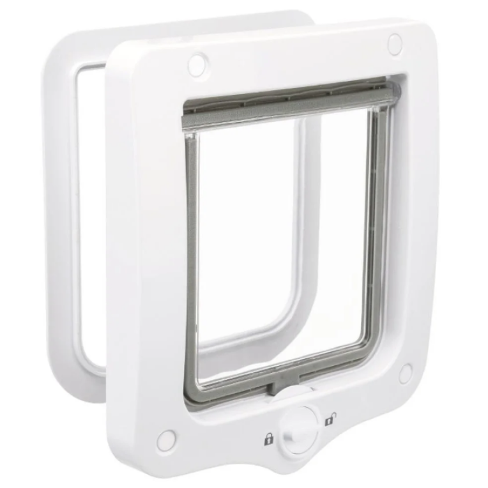 Дверца 2-Way Flap Door  TRIXIE для кошек и мелких собак, белая