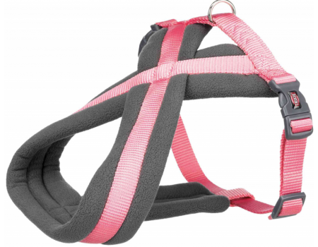 Шлея для собак "Premium" TRIXIE, 45-80 см / 25 мм, розовый