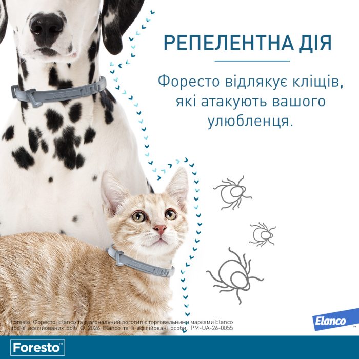 Elanco (Bayer) Foresto ошейник для собак и котов  38 см