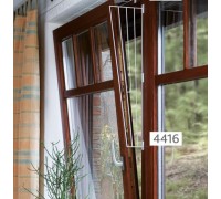 Решітка бічна Trixie захисна для вікон 62×16/8 см (метал)..