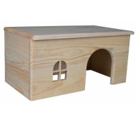 Деревянный домик для кроликов - TRIXIE, 28 x 16 x 18 см, для морские с..