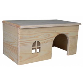 Деревянный домик для кроликов - TRIXIE, 28 x 16 x 18 см, для морские с..