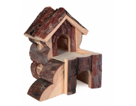 Деревянный домик для хомяка TRIXIE - Bjork, 15 x 15 x 16 см,  для: мыши, хомяки