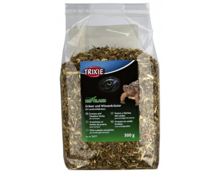 Травяная смесь для сухопутных черепах TRIXIE, 300 гр