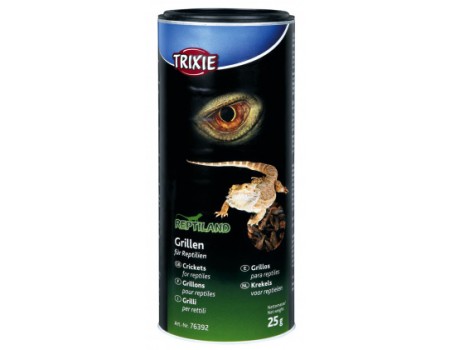 Сушеные сверчки для рептилий TRIXIE, 250 мл/ 25 гр
