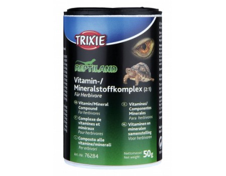 Витаминно-минеральная смесь для травоядных рептилий TRIXIE, 50 гр