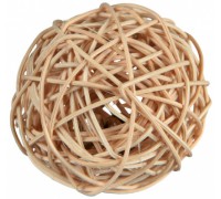 Мяч из ивняка для грызунов TRIXIE, D- 4 см,  для, для мышей, хомячков..
