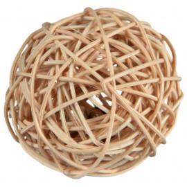 Мяч из ивняка для грызунов TRIXIE, D- 4 см,  для, для мышей, хомячков..
