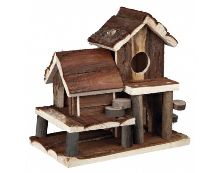 Деревянный домик для грызунов TRIXIE - Birte house, 25х24х16 см, для мышей и хомяков