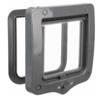 Дверца 2-Way Flap Door  TRIXIE для кошек и мелких собак, серая