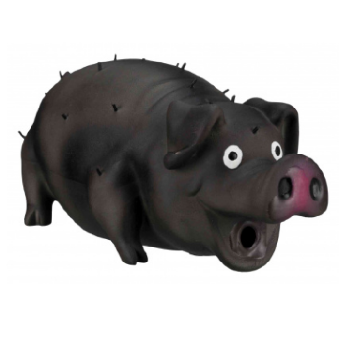 Игрушка для собак TRIXIE - Свинья со щетиной, 21 см