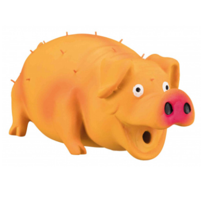 Игрушка для собак TRIXIE - Свинья со щетиной, 21 см