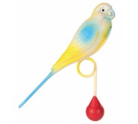 Пластиковый попугай для жёрдочки TRIXIE,  12 см..