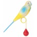 Пластиковый попугай для жёрдочки TRIXIE,  12 см