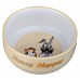 Миска керамическая TRIXIE - Honey & Hopper,  250 мл / D- 11 см  для: морских свинок, кроликов