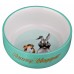 Миска керамічна TRIXIE - Honey & Hopper, 250 мл/D-11 см для: морських свинок, кроликів  - фото 2