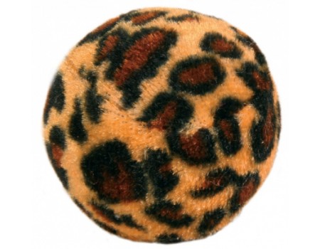 Набор мячиков для кошки TRIXIE - Леопард, 4 см/ 4 шт