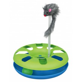 Іграшка-трек для кішки TRIXIE - з мишкою, 24 см..