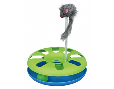 Іграшка-трек для кішки TRIXIE - з мишкою, 24 см