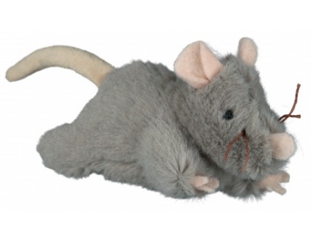 Мышь  TRIXIE с пищалкой,  15 см