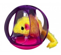 Игрушка для для кошки TRIXIE - Мышь в шаре, 6 см (1 шт)..