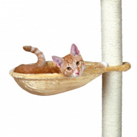 Домик для кошки TRIXIE - Гамак для кошачьего домика, Д-40 см, бежевый..