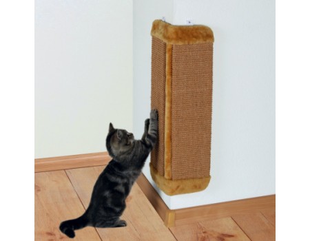 Угловая когтеточка для кошек TRIXIE, 32х60 см, коричневый