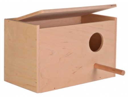 Домик для гнезда для птиц TRIXIE,  21 x 13 x 12 см / D- 4 см