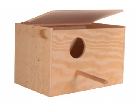 Домик для гнезда для птиц TRIXIE,cockatiels , 30 x 20 x 20 см / D- 6 см