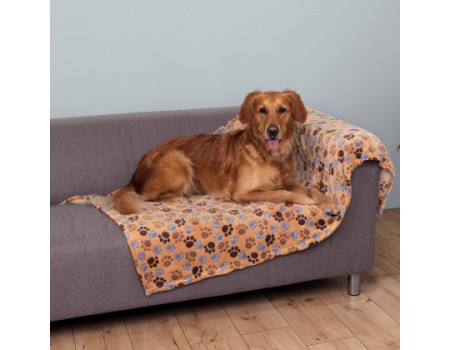 Подстилка-плед для собак TRIXIE - Laslo,   100 x 70 см,  Цвет: бежевый