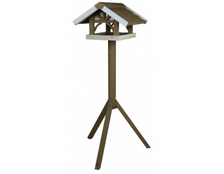 Кормушка для птиц на стойке TRIXIE - Natura, 45 x 28 x 44 см / 1,25 м