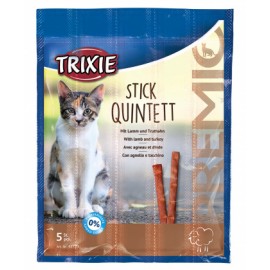 Палички для котів TRIXIE - Quadro-Sticks Смак: ягня+птах, 4шт x 5 г..