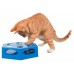 Розвиваюча іграшка-автомат "Turning Feather" для кота TRIXIE (пластик/пір'я) 22см, синій