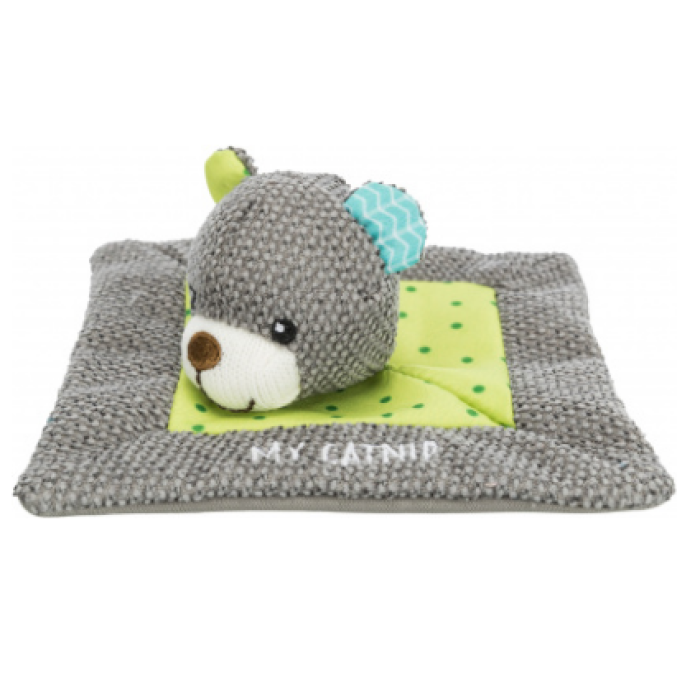 Игрушка для котят"Junior"-мишка(ткань) "My Catnip", TRIXIE, 13х13см