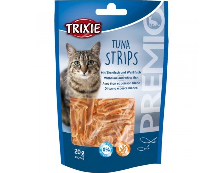 Ласощі "Tuna Strips" TRIXIE, (тунець + біла риба) 20гр