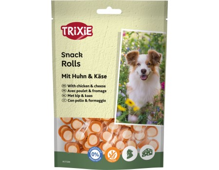 Роллы"Chicken Cheese Rolls" TRIXIE, для собак (курица+сыр)100гр