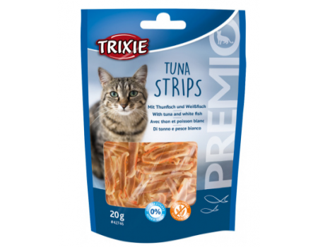 Ласощі "Tuna Strips" TRIXIE, (тунець + біла риба) 20гр