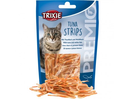 Лакомство"Tuna Strips" TRIXIE , (тунец+белая рыба)20гр