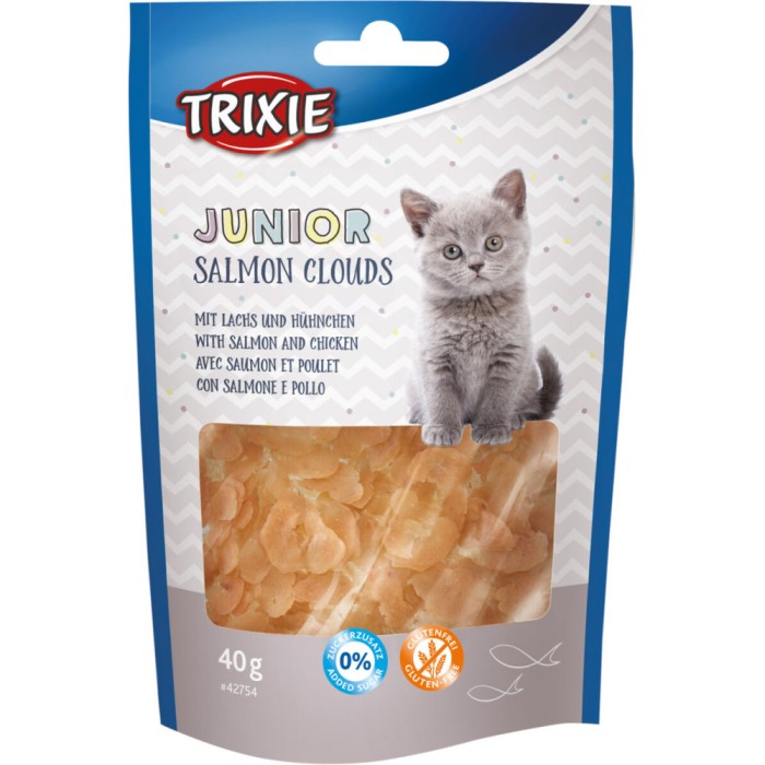 Ласощі для кошеня "Junior" (лосось, курка), Trixie, 40гр