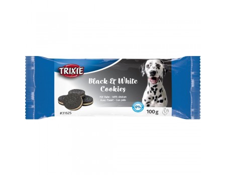 Печиво "Black & White", TRIXIE, 4см (4шт/уп) 100гр