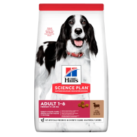 Hills Canine Adult Medium L&R - сухой корм для взрослых собак средних пород, с ягненком и рисом - 2.5 кг