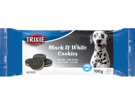 Печенье"Black & White", TRIXIE, 4см(4шт/уп) 100гр