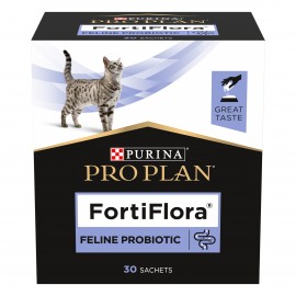 Пробіотик PRO PLAN FortiFlora для дорослих котів та кошенят для здорового травлення та зміцнення імунітету 30х1 г