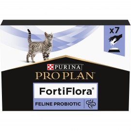 Пробіотик PRO PLAN FortiFlora для дорослих котів та кошенят для здорового травлення та зміцнення імунітету 7х1 г