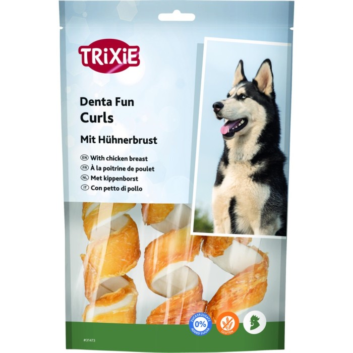 Жевательная палочка"Chewing Brush" TRIXIE (курица)15см/110гр (уп.3шт)