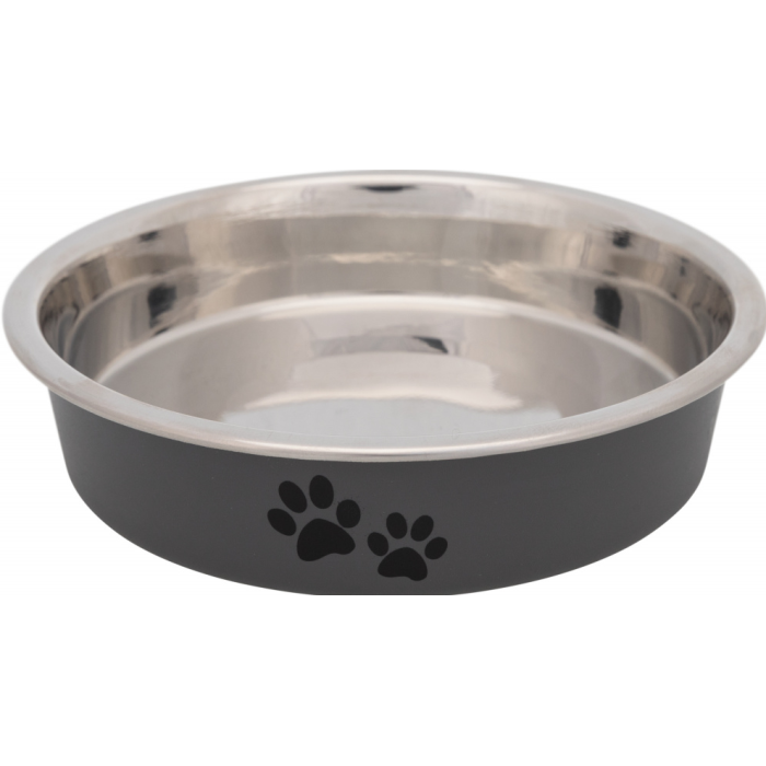 Миска(металл)для коротконосых котов, TRIXIE, 0.25л/13см
