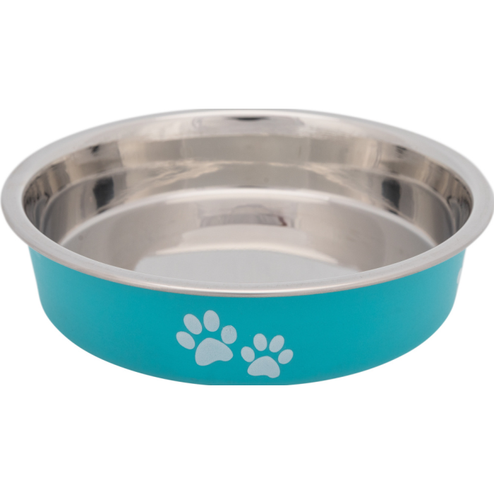 Миска(металл)для коротконосых котов, TRIXIE, 0.25л/13см
